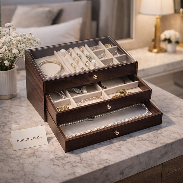 3 Layer Jewellery Organizer (Random Color)
