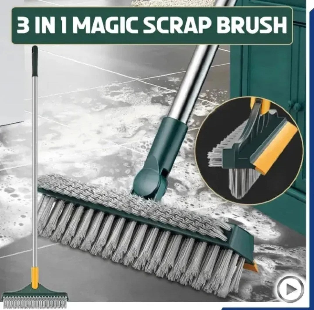 3 in 1 Bathroom Cleaning Brush With Wiper