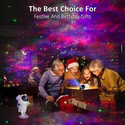 Astronaut Sky moon Galaxy Nebula Light Projector With Bluetooth speaker