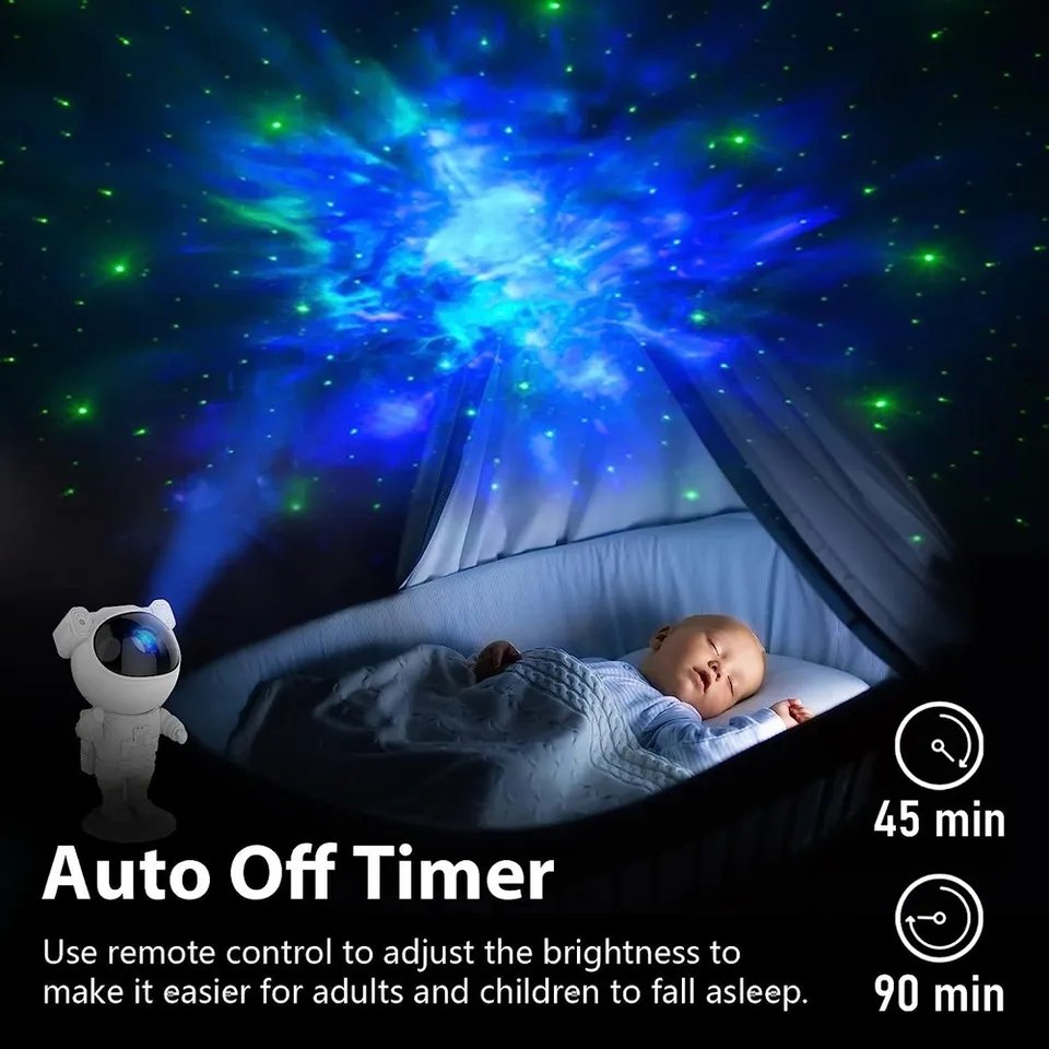 Astronaut Sky moon Galaxy Nebula Light Projector With Bluetooth speaker