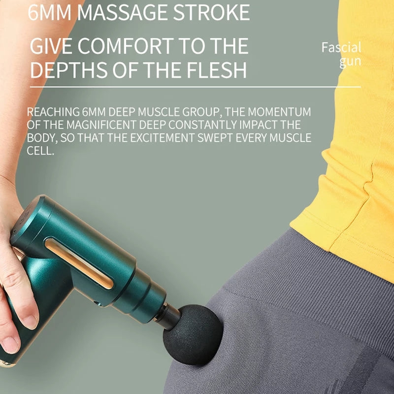 Compact Massage Gun – Pain Relief & Muscle Recovery