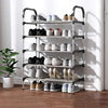 6 Layer Stainless Steel Dust proof Shoe Rack