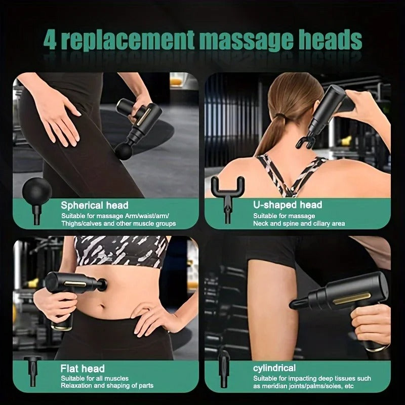 Compact Massage Gun – Pain Relief & Muscle Recovery