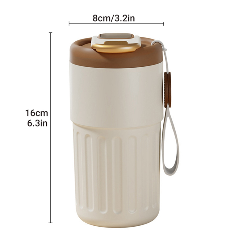(450 ML) Stainless steel Insulated Digital Coffee Mug