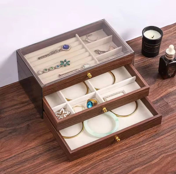 3 Layer Jewellery Organizer (Random Color)