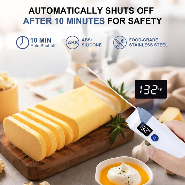 Electric Heated Butter Spreader Knife | Multipurpose Butter, Cheese & Spread Cutter