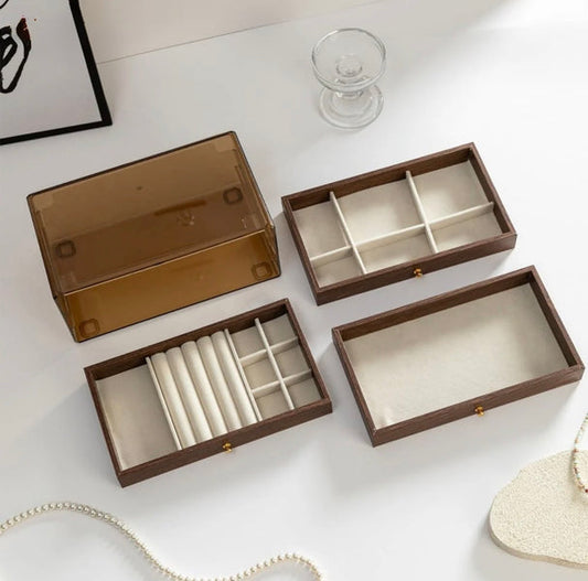 3 Layer Jewellery Organizer (Random Color)