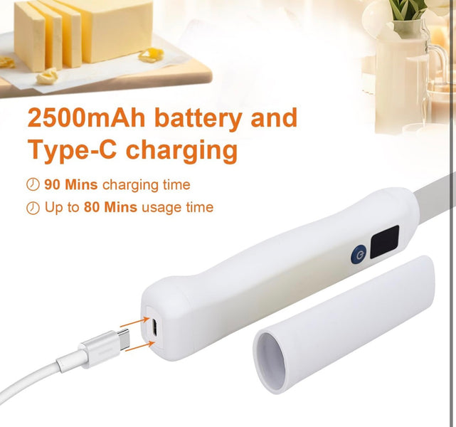 Electric Heated Butter Spreader Knife | Multipurpose Butter, Cheese & Spread Cutter