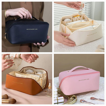 Cosmetic PU Leather Pouch (Random Colour)