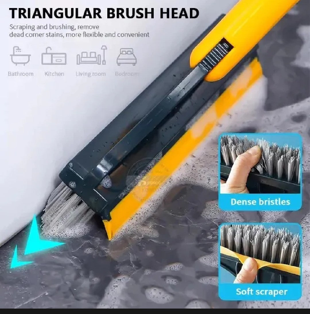 3 in 1 Bathroom Cleaning Brush With Wiper