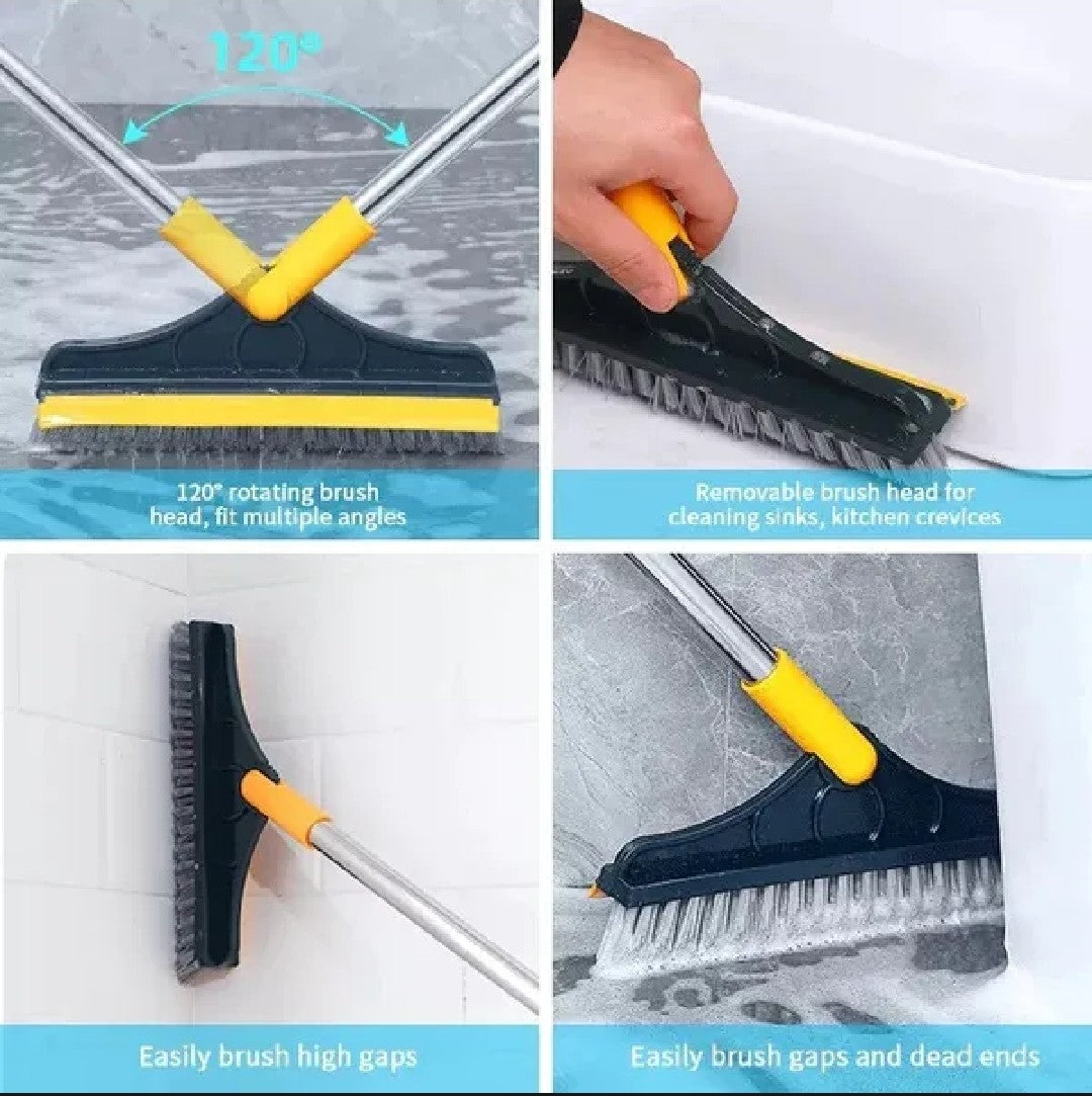 3 in 1 Bathroom Cleaning Brush With Wiper