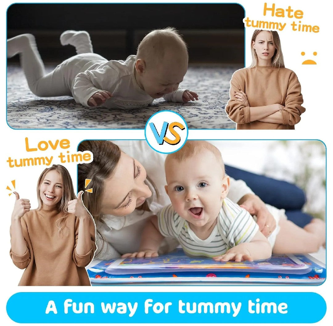 Inflatable Tummy Time Water Mat