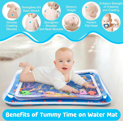 Inflatable Tummy Time Water Mat
