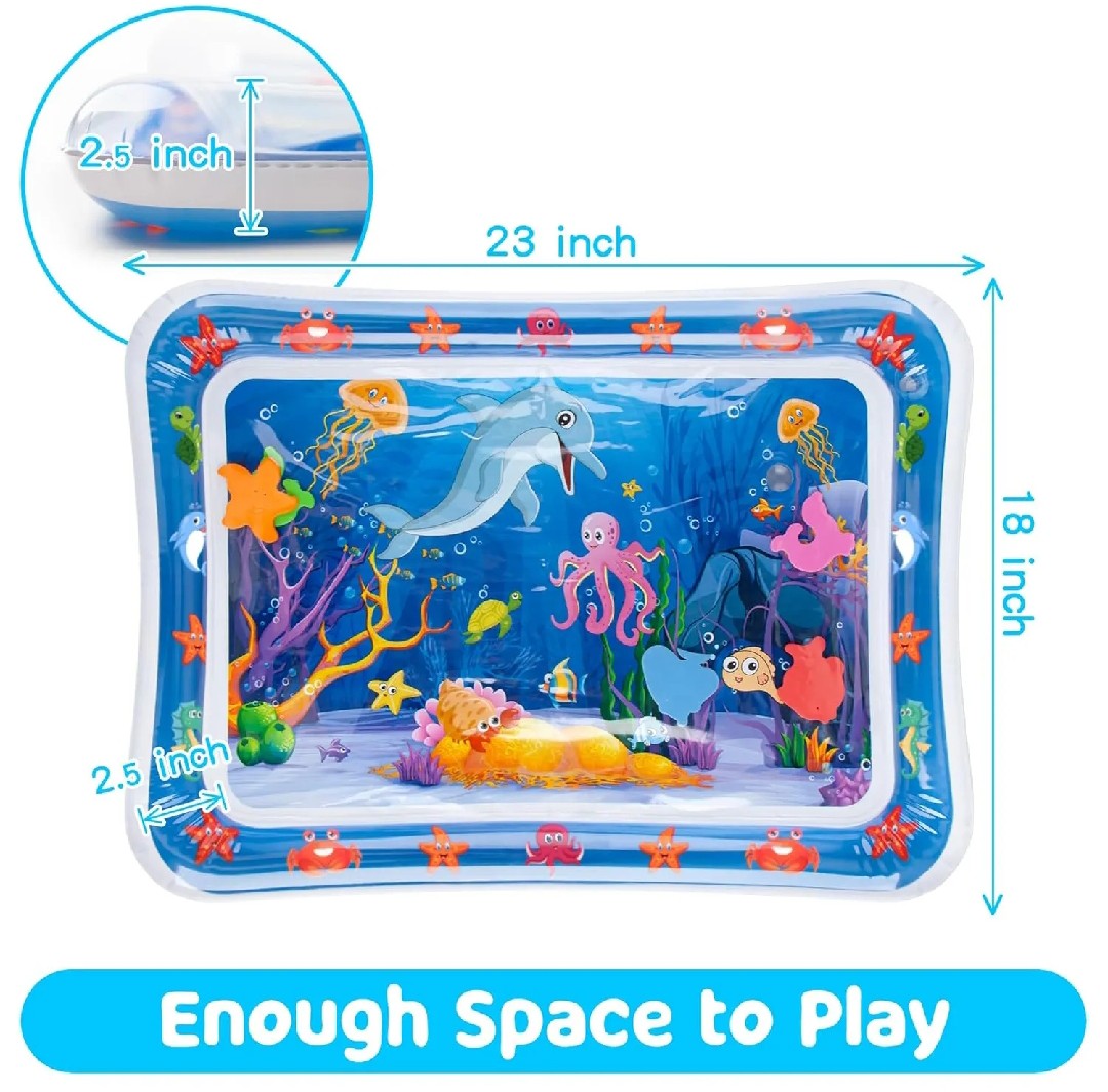 Inflatable Tummy Time Water Mat
