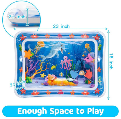 Inflatable Tummy Time Water Mat