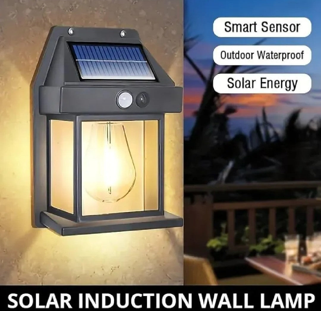 Led Solar Wall Lamp Outdoor Waterproof Up & Down Luminous Lighting