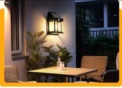 Led Solar Wall Lamp Outdoor Waterproof Up & Down Luminous Lighting