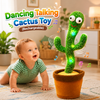 Rechargeable Dancing Talking Cactus Toy