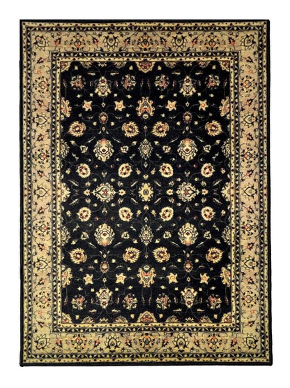 TPR Non Woven Rugs For Kids Room Article-70-Black , Offwhite.