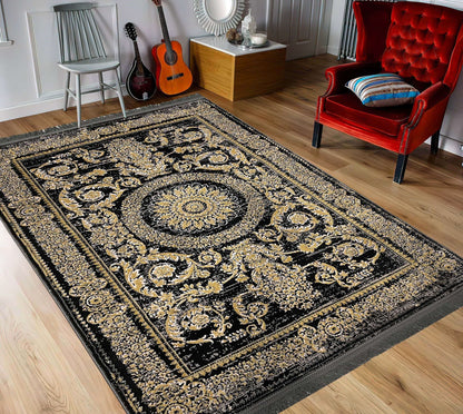 Irani Silk Woven Rug. Size : 3 Ft Width X 5 Ft Length ( 100cm X 150cm)