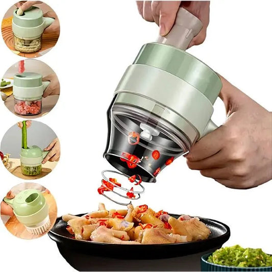 4 in 1 Electric Vegetable Cutter