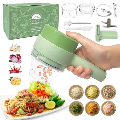 4 in 1 Electric Vegetable Cutter