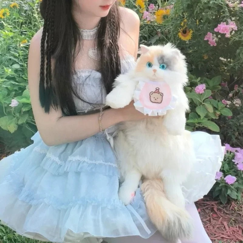Cute Cat Bag pack Fluffy Kittty Bag