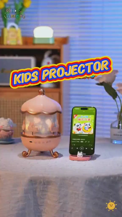 Bunny carousel Night Projector Lamp