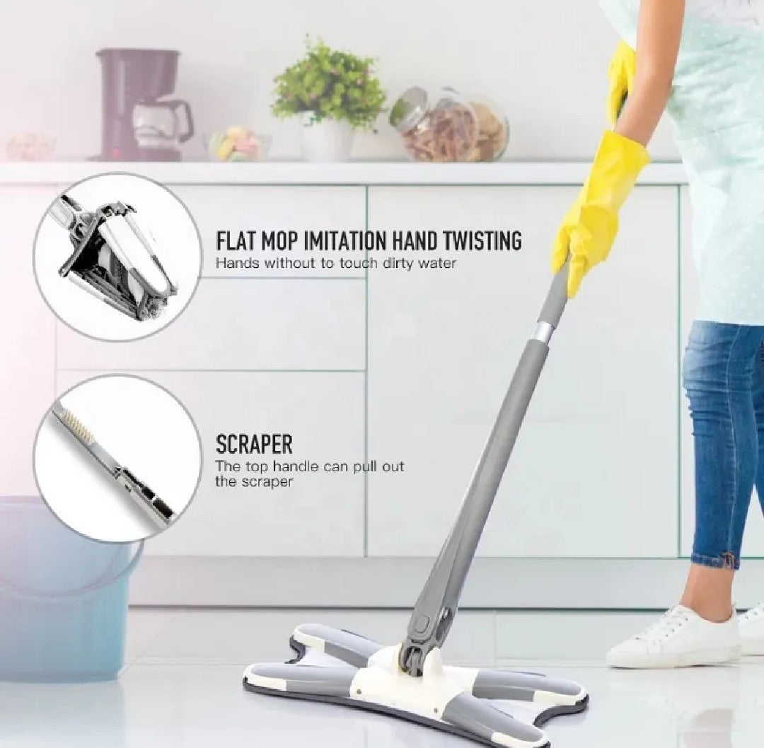Twist X shape Cleansing Mop
