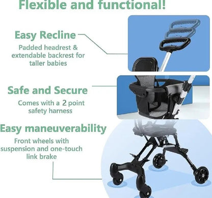 Baby Stroller Lightweight Compact Stroller