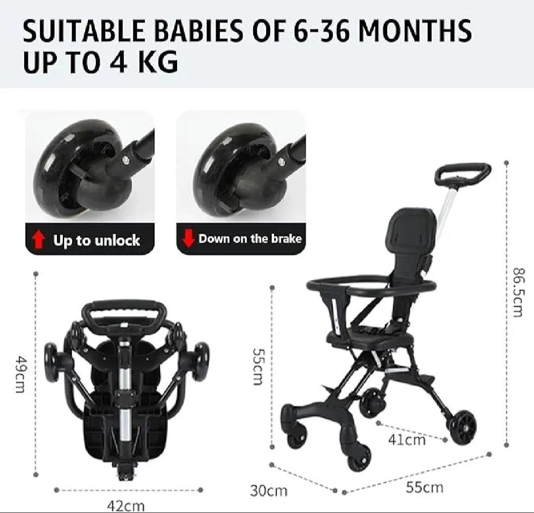 Baby Stroller Lightweight Compact Stroller