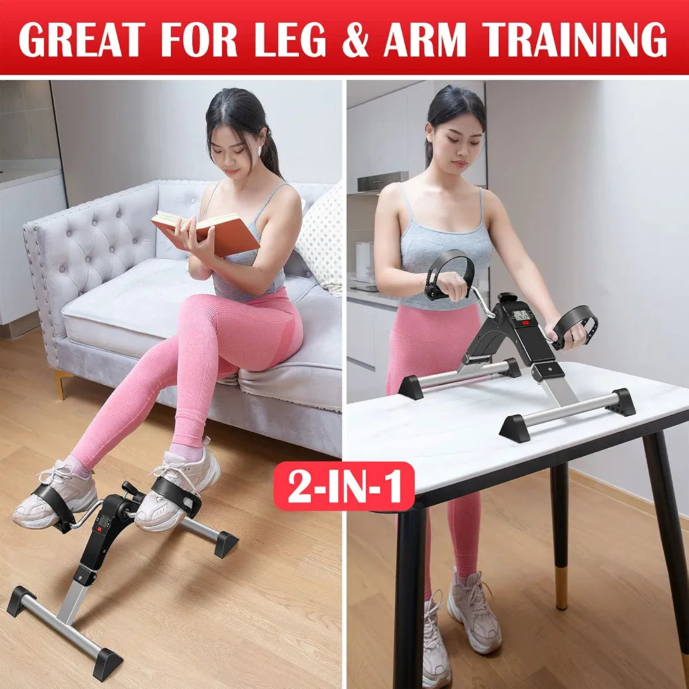 Digital Pedal Exerciser Cycle With LCD Display