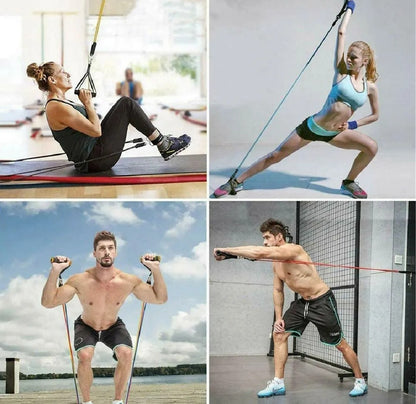Power Resistance Band 11 Pcs 5 Tubes Set