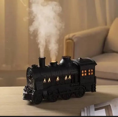 New Mini Train Shape Essential Oil Diffuser With Light Cool Mist Air Humidifier