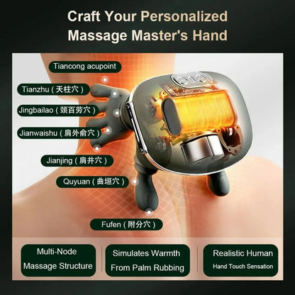 Shoulder Massager _ Heat Massager _ Finger Pressure Back & Neck Massager