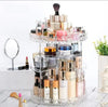 360 Multi-Tier Makeup Organizer – Elegant Cosmetic & Skincare Storage